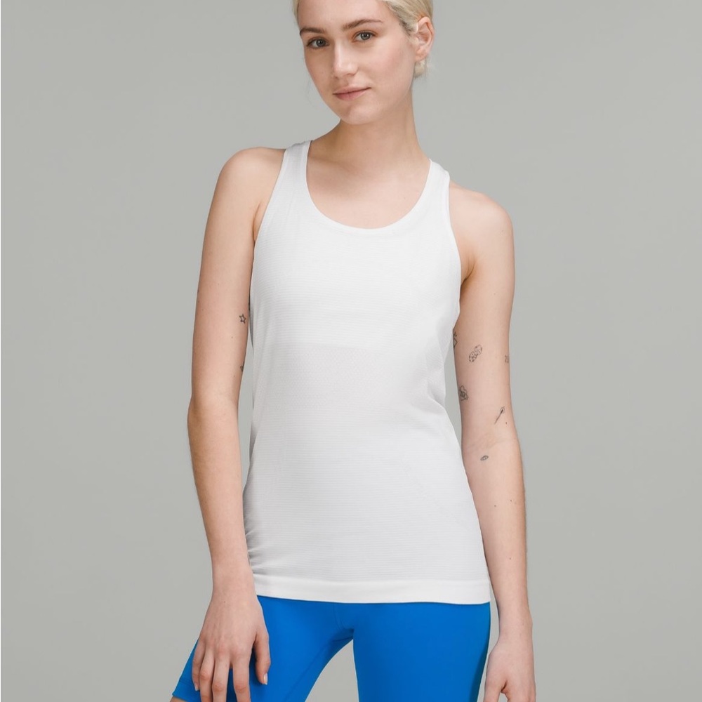 Lululemon Swiftly Tech Racerback Tank Top White